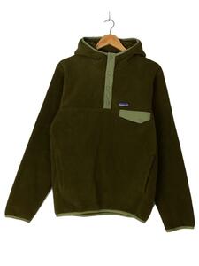 patagonia◆Snap-T Hoody/スナップT/フリースジャケット/S/ポリエステル/カーキ/25460