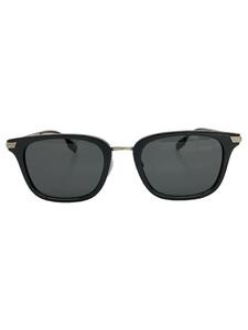 BURBERRY◆Acetate Sunglasses/サングラス/ウェリントン/プラスチック/BLK/BLK/B4395