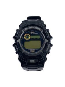 CASIO◆ソーラー腕時計・G-SHOCK/デジタル/BLK/BLK//