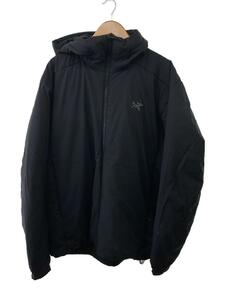 ARC’TERYX◆ナイロンジャケット/XL/ナイロン/BLK/X000007302/ダメージ有/シミ有