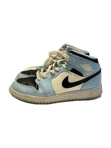 NIKE◆AIR JORDAN 1 MID_エア ジョーダン 1 MID/24cm/BLU