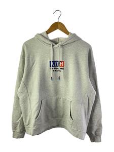 KITH◆2020AW FOR BMW M SPORT LOGO HOODIE/パーカー/XL/コットン/GRY/KH2588