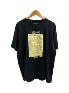 MM6◆Tシャツ/M/コットン/BLK/プリント/SH0GC0013