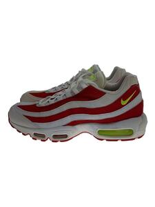 NIKE◆AIR MAX 95/エアマックス/ホワイト/CQ3644-171/28.5cm/RED/レザー//