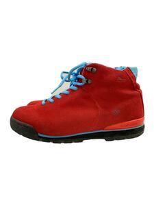 Columbia◆メトロトレイルミッドレザー/トレッキング/ローカットスニーカー/23.5cm/RED/yu3337-633