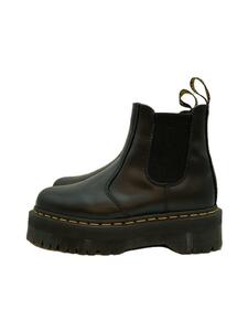 Dr.Martens◆サイドゴアブーツ/UK4/BLK/2976 QUAD