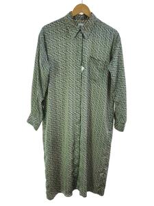 6(ROKU) BEAUTY & YOUTH UNITED ARROWS◆SQUERE DOT PRINT DRESS/36/ポリエステル/GRN/総柄/8626-242-0241