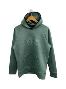 THE NORTH FACE◆TECH AIR SWEAT HOODIE_テックエアースウェットフーディ/M/ポリエステル/GRN/無地