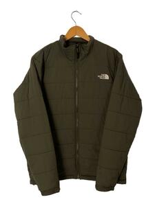 THE NORTH FACE◆ジャケット_NY82201Z/XL/ナイロン/KHK/無地