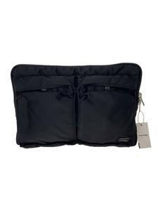 PORTER◆バッグ/-/BLK/無地/622-76500/DOCUMENT CASE/TANKER