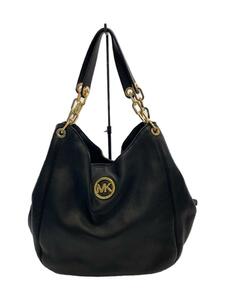 MICHAEL KORS◆トートバッグ/レザー/BLK/35T3GFHE3L