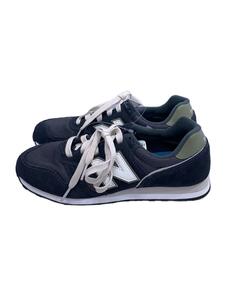 NEW BALANCE◆ローカットスニーカー/26cm/BLK/スウェード/ML373OM2