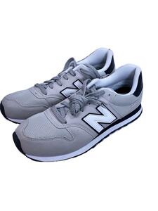 NEW BALANCE◆ローカットスニーカー/27cm/GRY/スウェード/GM500ME2