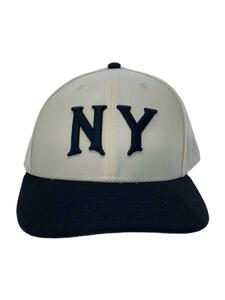 NEW ERA◆waiper別注/クーパーズタウン/NY/キャップ/7 3/4/ポリエステル/WHT/メンズ