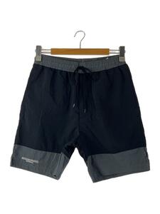 NEIGHBORHOOD◆ショートパンツ/M/ナイロン/BLK/231TSNH-PTM03/SWIM SHORT PANTS