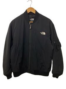 THE NORTH FACE◆INSULATION BOMBER JACKET_インサレーションボンバージャケット/L/ポリエステル/BLK