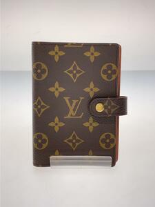 LOUIS VUITTON◆アジェンダPM_モノグラム_BRW/-/BRW/総柄/レディース