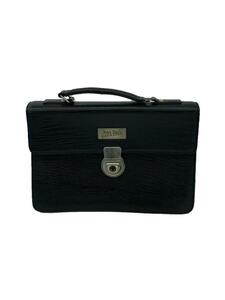 Jean Paul Gaultier* briefcase / leather /BLK