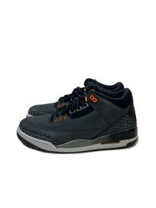 NIKE◆AIR JORDAN 3 RETRO_エアジョーダン 3 レトロ/28.5cm/GRY