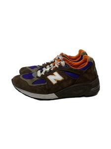 NEW BALANCE◆M990/ブラウン/25.5cm/BRW/スウェード