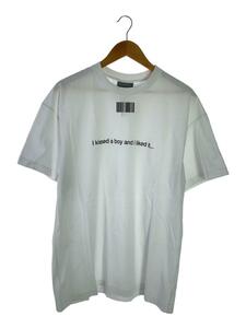 VTMNTS◆Tシャツ/L/コットン/WHT/VL12TR480W