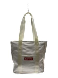 Supreme◆トートバッグ/キャンバス/WHT/無地/20AW/Canvas tote bag