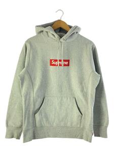 Supreme◆16AW/Box Logo Hooded Sweatshirt/ボックスロゴ/パーカー/M/コットン/GRY//