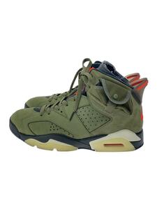 NIKE◆AIR JORDAN 6 RETRO SP/エアジョーダン6レトロスペシャル/カーキ/CN1084-200/27c