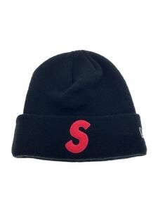 Supreme◆×NEW ERA S Logo Beanie/ニットキャップ/-/BLK/メンズ