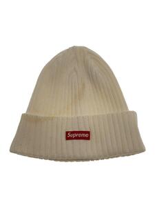 Supreme◆Overdyed Beanie/ニットキャップ/-/コットン/WHT/メンズ