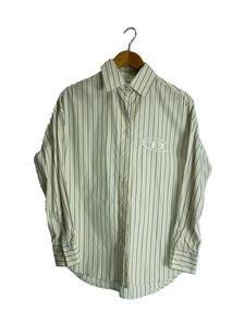 DIESEL◆S-DOUBLY-STRIPE/長袖シャツ/38/コットン/YLW/ストライプ/A10200