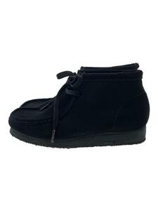 Clarks◆ブーツ/26.5cm/BLK/スウェード/61508875//