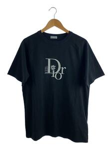 Christian Dior◆23ss/×ERL/Relaxed Fit Tee/Tシャツ/XS/コットン/BLK/313J647A0817