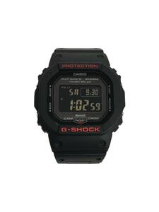 CASIO◆ソーラー腕時計・G-SHOCK/デジタル/BLK