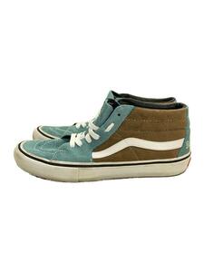 VANS◆ハイカットスニーカー/26.5cm/BLU/sk8-mid pro/×SUPREME