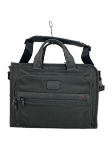 TUMI* briefcase /ALPHA Slim Deluxe Portfolio/BLK/ plain /26110D2