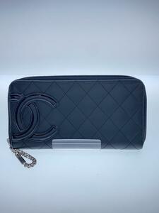 CHANEL◆長財布/-/BLK/レディース/A50078