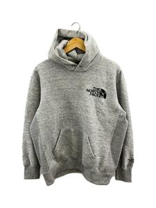 THE NORTH FACE◆Back Half Dome Hoodie_バックハーフドームフーディ/L/ポリエステル/GRY/無地