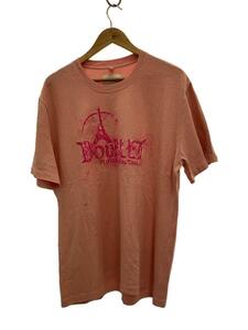 doublet◆Tシャツ/M/コットン/PNK/23AW44CS288/EMBROIDERY T-SHIRT