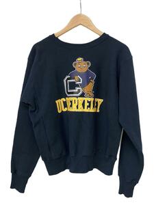 Champion◆スウェット/L/コットン/NVY/プリント/赤タグ/リバースウィーブ/UCBERKELEY