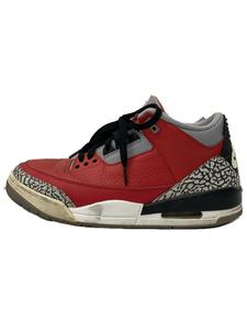 NIKE◆AIR JORDAN 3 RETRO SE/エアジョーダン 3 レトロ/レッド/CK5692-600/28.5cm