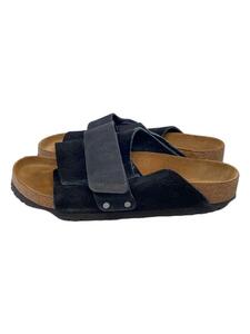 BIRKENSTOCK◆キョウトVL/サンダル/26.5cm/ブラック/スウェード/1022350/Kyoto/ビルケンシュトック