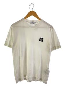 STONE ISLAND◆Tシャツ/M/コットン/WHT/721524113/20SS/コットンジャージークルーネックカットソー