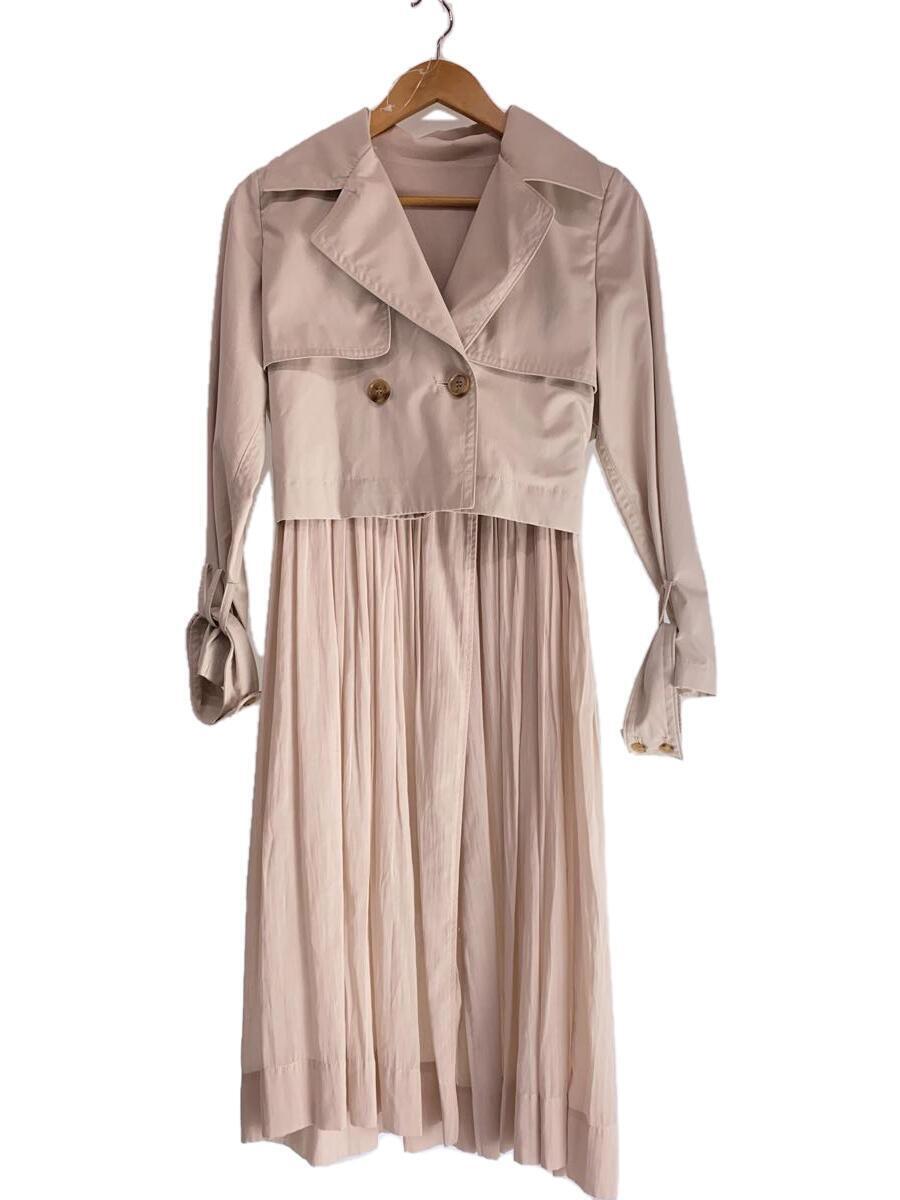 JILLSTUART◆トレンチコート/S/ポリエステル/ベージュ/SS-576-129-28