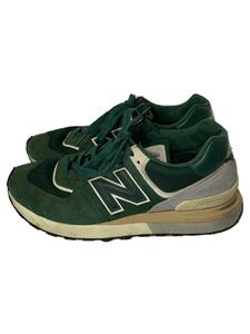 NEW BALANCE◆ローカットスニーカー/26cm/GRN/スウェード/U574LGNW