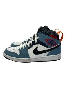 NIKE◆AIR JORDAN 1 MID SE FRLS APLA/エアジョーダン 1/ホワイト/CU2802-100/27