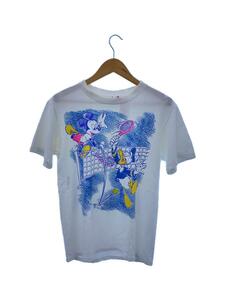 Disney◆Tシャツ/M/コットン/WHT/90s/USA製
