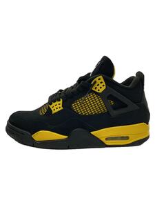 NIKE◆AIR JORDAN 4 RETRO Thunder/26.5cm/BLK/DH6927-017