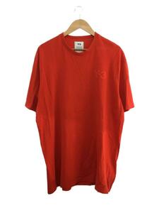 Y-3◆Tシャツ/XL/コットン/RED//