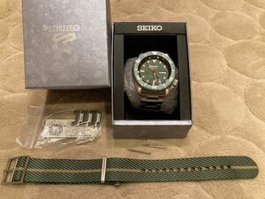 SEIKO 腕時計 セイコー ５ SEIKO5 SBSA013 メンズ メカニカル 自動巻 メタルバンド グリーン